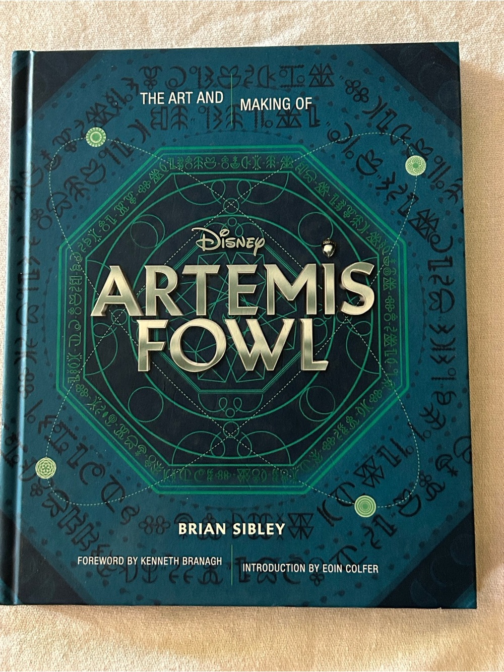 Disney Artemis Fowl-Art & Making Hardcover Book
